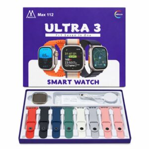 Ultra 3 Max 112 7-in-1 Smart Watch