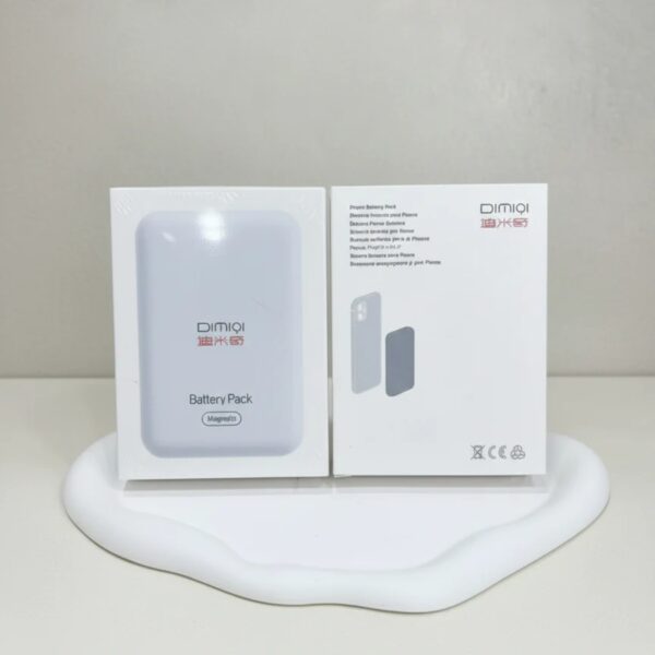 DIMIQI Magnetic Wireless Battery Pack Ultra-Slim Portable  5000 mah
